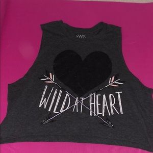 Wild at heart tank top